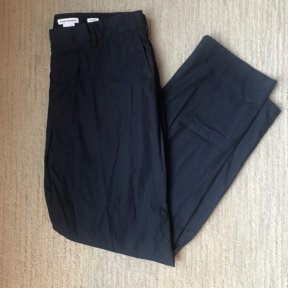 Club Monaco dress/casual slacks navy